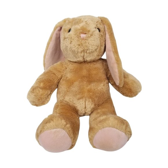 Build A Bear Workshop Bunny Rabbit Plush 16" Stuffed Animal Toy Tan Pink BAB - Picture 2 of 9